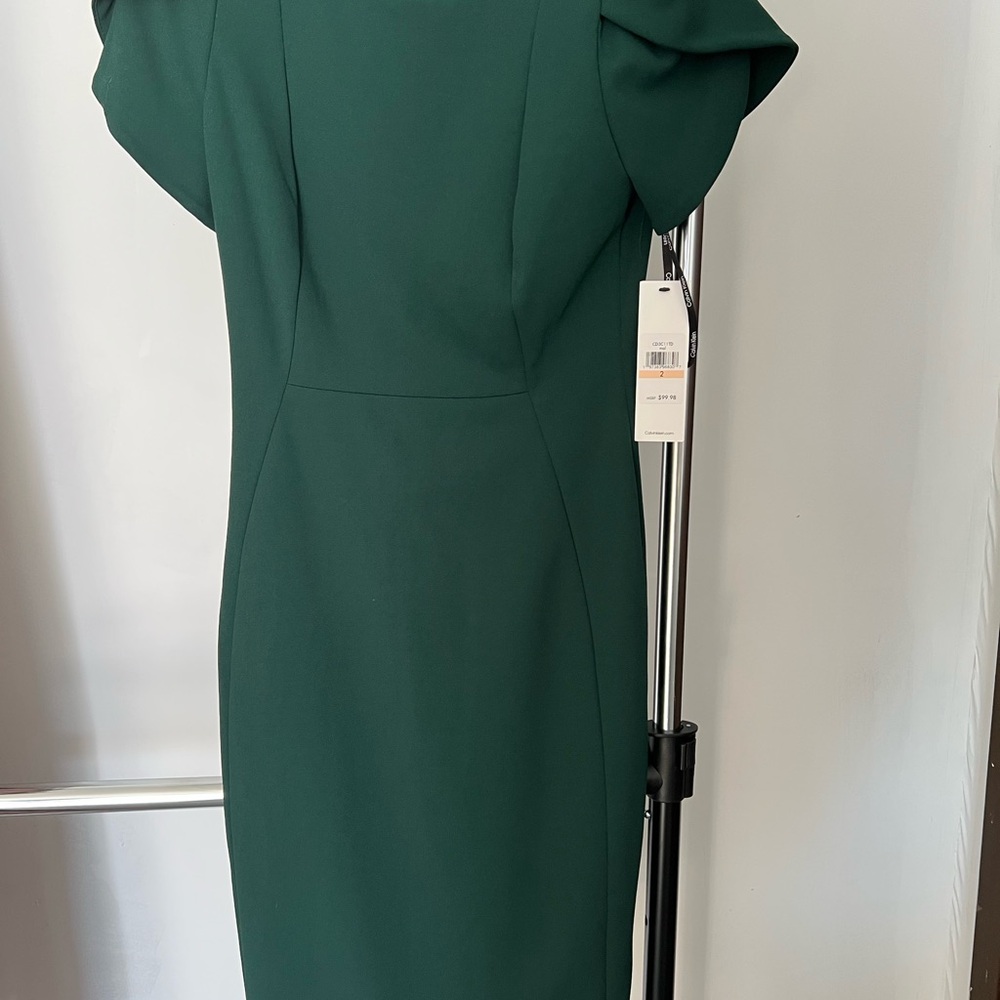 Calvin Klein Forest Green Dress